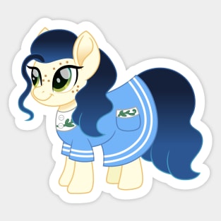 Cindy Sommer pony sleep Sticker